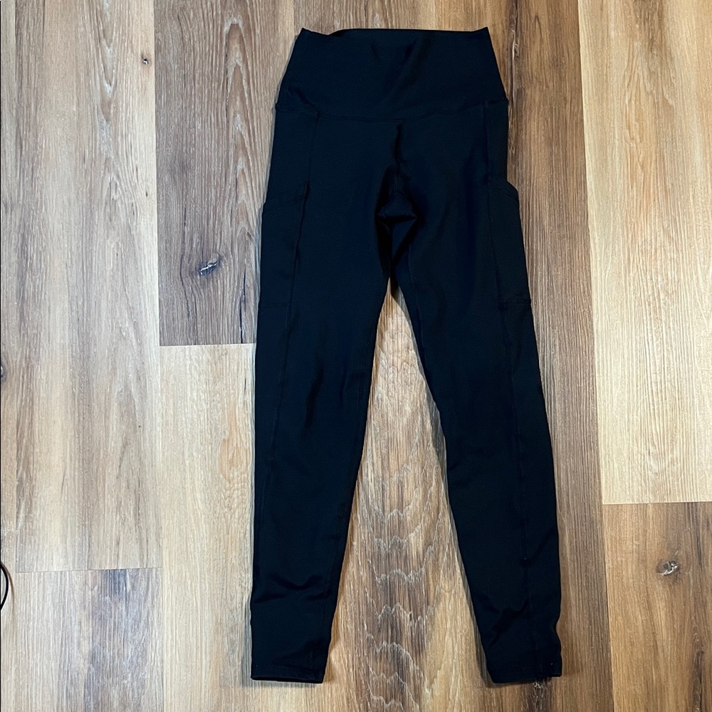 Aerie Black High-Waisted Offline Leggings